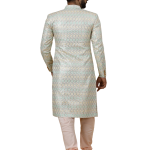 Traditional Ivory Sequin Embroidered Sherwani | Father Son Combo | Perfect Groom Wear Achkan | Jaipurio